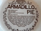 Armadillo Pie Royal China Co 1983 Pie Plate