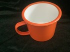 No Shoes Nation Kenny Chesney Orange Coffee Drink Tin Mug