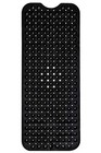 Bath Mat Extra Long 40x16 Non-slip Suction Cups Shower Tub Anti Skid Drain Hole