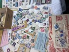 Large Vintage Stamp Collection The Majestic Stamp Album Worldwide Stamps Used