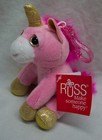 Russ Li l Peepers Spirit The Pink Unicorn Clip 5  Plush Stuffed Animal Toy New