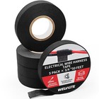5 Rolls Cloth Tape Wire Electrical Wiring Harness Car Auto Suv Truck 19mm 15m Us