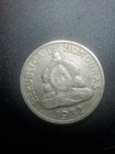 Honduras - 1932 Un Lempira  Lencas Leader  0 900 Silver Coin  2 Au unc  Km 75