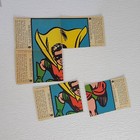 1966 Topps Batman Red Bat A Series 23 Card Lot Puzzle Backs Vintage Original