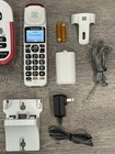 Panasonic Kx-tgm420w White Amplified Cordless Phone Answering System Kx-tgm420