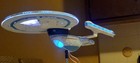 Fully Built And Lit 1 1000 Scale Uss Excelsior Startrek No Aztec Pattern Version