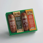 Cheese   Sausage 4-pack     Original And Garlic Summer Sausages With Bacon  And Ve