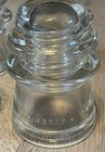 6 Antique Hemingray  17 Glass Insulator Lot Clean Clear Glass Made In Usa