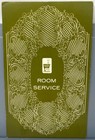 Original Vintage 1970s Holiday Inn Room Service Pricelist Restaurant Menu