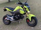 2016-19 Honda Grom Led Light Bar Kit   Plug And Play Auxiliary Headlight