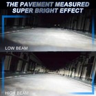 9005 9006 Led Combo Cob Led Headlight Kit 360000lm Light Bulbs Hi low Beam 6000k
