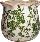 Tuscan Ceramic Plant Pots  6 11 Inch Vintage Planters With Drainage Hole For    