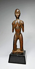 A Bakongo Kneeling Devotee Female Sculpture