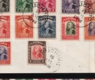 Borneo  Sarawak  Malaysia  Fdc  1946  Complete Set Of 15  Kuching Cancel