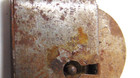 Antique Rounded Half Mortise Lock Pat 24 1885 1895 No Key