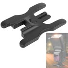 3-in-1 Dual Hot Shoe Flash Bracket Stable Placement Lightweight Plastic