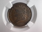 1835 Classic Head Copper Half Cent 1 2c - Ngc Xf 45 Bn Xf45