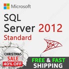 Microsoft Sql Server 2012 Standard 24 Core License   Brand-new Pack
