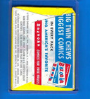 Vintage 1960 Topps  funny Valentines  Unopened Wax Pack- Nm To Mint