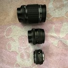 1 Lot Of 3 Camera Lenses Excellent Condition 50mm  135mm  1 28 Macro