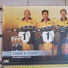Vintage 1979 Yamaha 60th Anniversary Poster Bob Hannah Broc Glover Rick Burgett 
