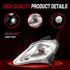 Pair Headlights Assemblies For Yamaha Yfz 450 Raptor Yfm 250 350 700 2006 - 2022