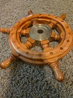 Wooden Wall Decor 12  Ships Wheel Design