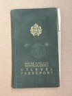 Ww2 Hungary 1937 Passport Father And Daughter  01