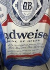 Budweiser Vintage 80s Beach Towel Anheuser Busch 34   wx64   h