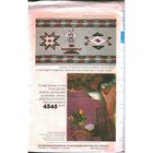 Vintage Butterick 4345 Instant Embroidery Iron On Transfer Pattern Floral Native