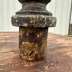 Architectural Salvage Industrial Decor Primitive Wood Newel Post Cap Industrial