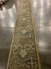 Light Blue   Gold 2 -3  X 20 -0  Flaw In Rug Reduced Price 1172671265 At613a-220