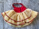 Build A Bear Workshop Red Sequin Dress Tulle Gown Formal Pageant Babw Clothing