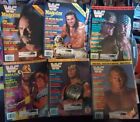 Lot Of Full Set All 1991 Vintage Wwf Magazine Issues - Excellent Condition