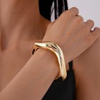 Gold Bangle Bracelets For Women cuff Bracelet  18k Gold-plated Open Bangle Br   
