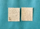 A Vintage Pair Of Edvii Gibraltar Stamps Used  unused