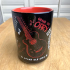 Grand Ole Opry Nashville Tennessee Souvenir Coffee Mug Cup Black Red White 18 Oz
