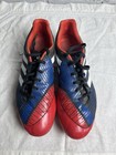 Rare Adidas Predator Incurza Rugby Cleats Boots Size Us 9 5 Uk 9 Blue Red 2013