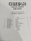 Gilbert Biberian Solos From France For Classical Guitar Rare Vintage Sheet Music
