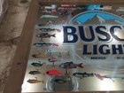 Busch Light Beer Fishing Lure Bar Mirror 2025