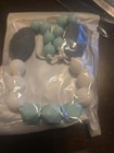 Silicone Baby toddler Teething Necklace Set Of 2
