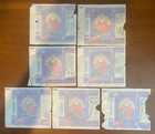 Lot Of 7  1972 -73 Topps Basketball Nba Wax Pack Wrapper Four Variations