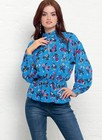 Mccall s Patterns Mccall s Women s Flared Sleeve Blouse  Size 14-22 Sewing