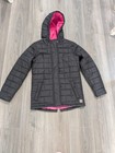 Carhartt Amore Quilted Jacket Rain Defender Puffer Coat In Black  pink
