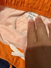 Cherokee Boys Orange Swim Trunks With White Mesh Lining - M 8 10