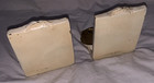 Nice Set  Old  Heavy Metal  Mcclelland Barclay  Cattail  Lily Pad  Bookends