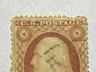 Us Stamp 1857 Scott  26 3c Washinton 3 Cents Used Hinged