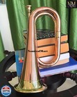 Civil War Era Solid Copper Bugle Us Military Cavalry Horn