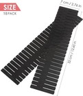 18pcs Drawer Dividers  Adjustable Drawer Organizer For Socks  Underwear  