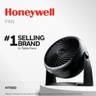 Honeywell Turboforce Air Circulator  Small Tabletop Fan  Quiet Small  Black